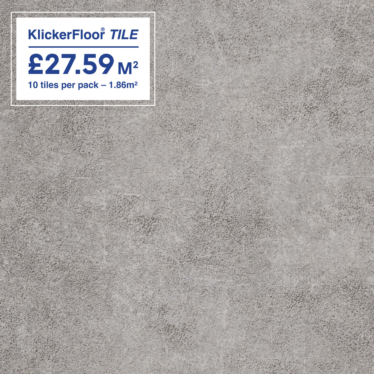 Light Grey Stone - Klicker Floor